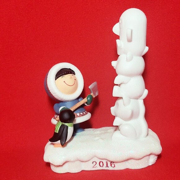 Hallmark Frosty Friends Porcelain Figurine 2016 - Picture 4 of 14